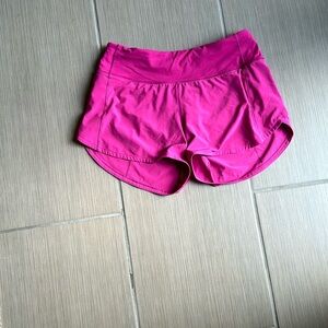 Lululemon speed up shorts